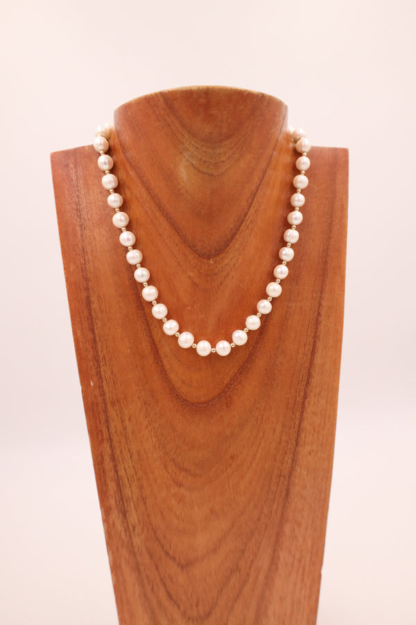 KORI GREEN PEARLY NECKLACE 