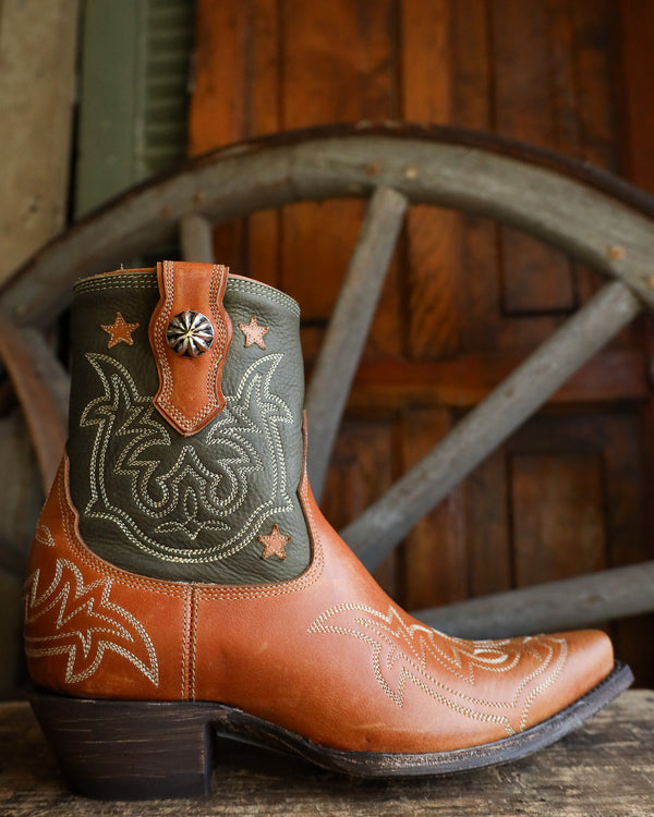 Bottines Cowboy Maverick En Cuir Pour Homme - Taille Et Couleur Diverses - Neuf Avec Boîte