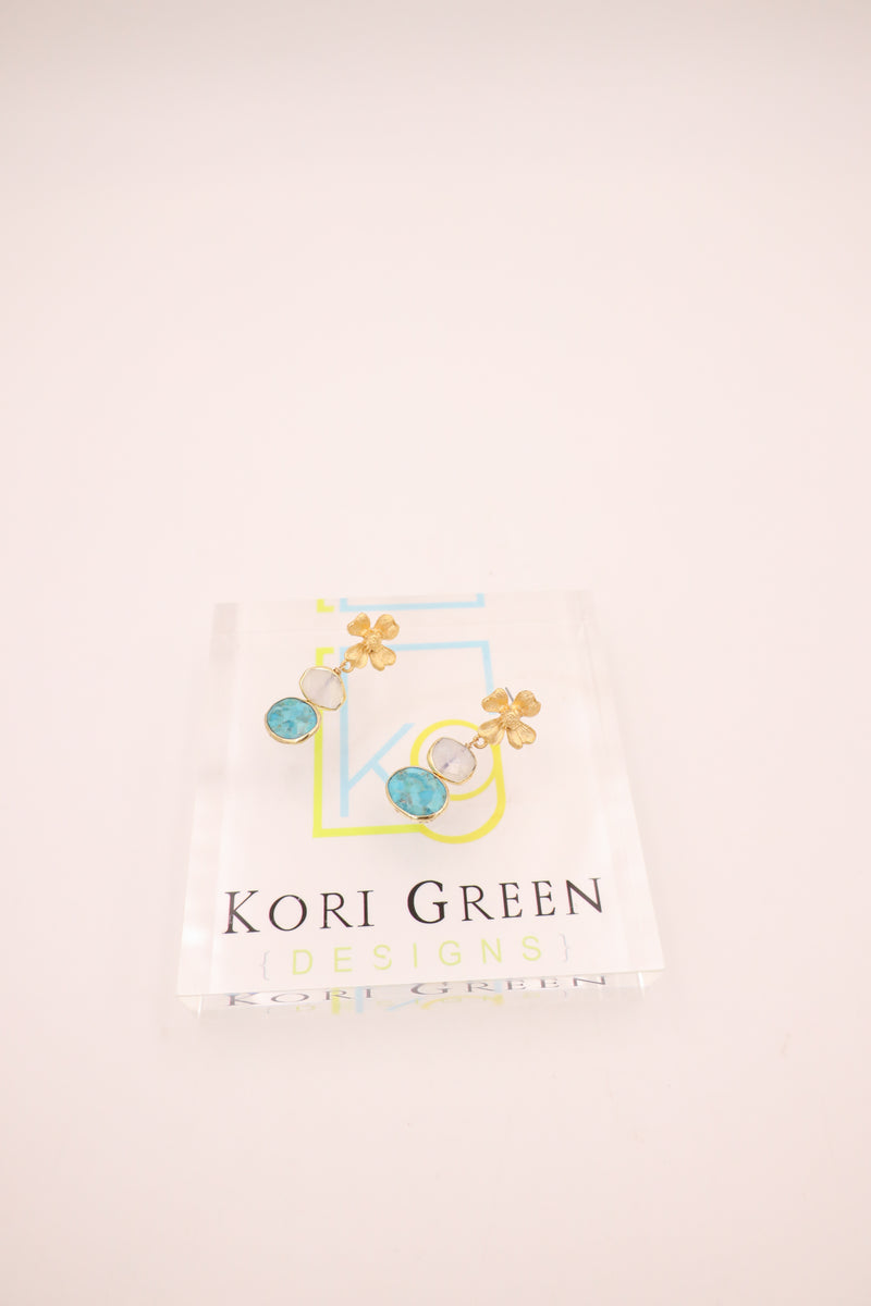 KORI GREEN Duo Turquoise Earring