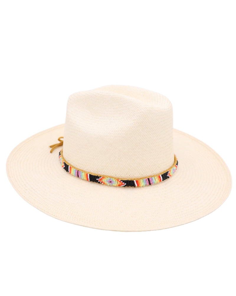 DINNA MARIE MULTI COLOR HORSE FLAT HAT