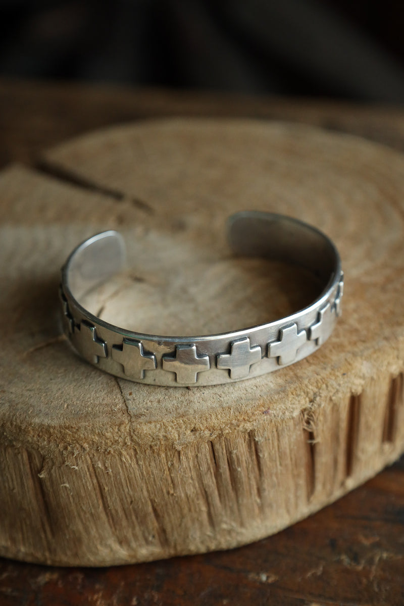 Peyote Bird Dennis Hogan Positivity Crosses Cuff 