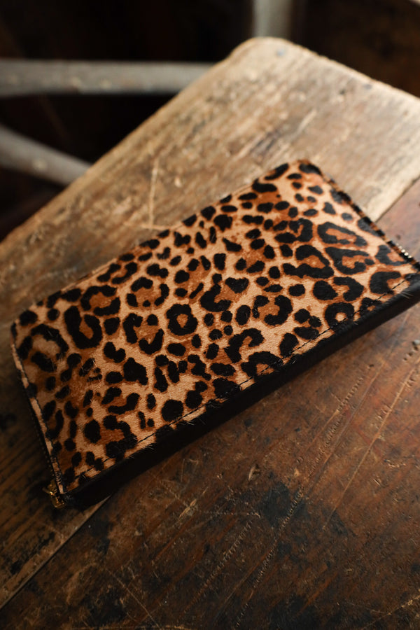 Maverick Exclusive Cheetah With Zipper Gold Wallet 