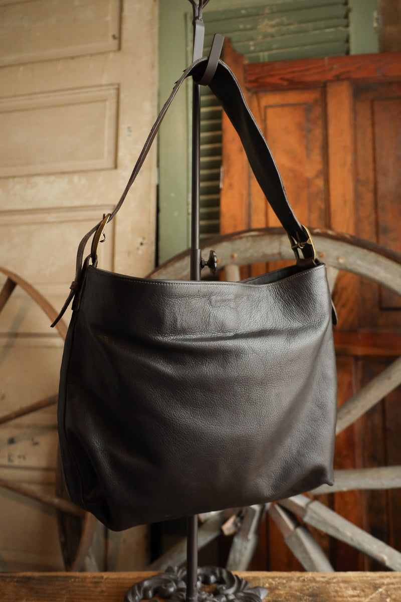 Maverick Exclusive Kango Tobacco Ostrich Brass Handbag