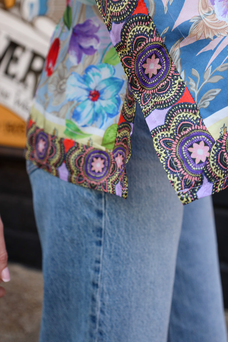 JOHNNY WAS LOUELLA BLOUSE DECO