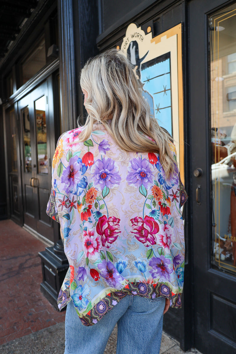 JOHNNY WAS LOUELLA BLOUSE DECO