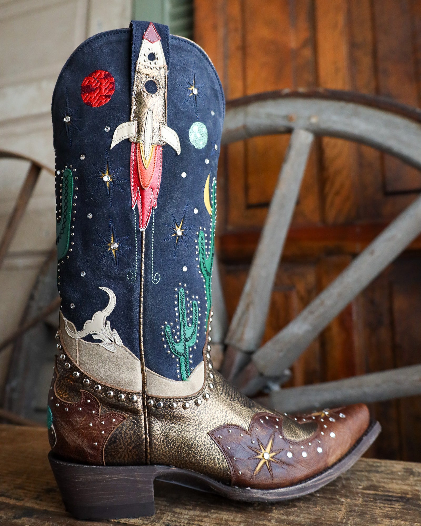 OLD GRINGO WOMEN'S GALACTIC BUCKAROO 13