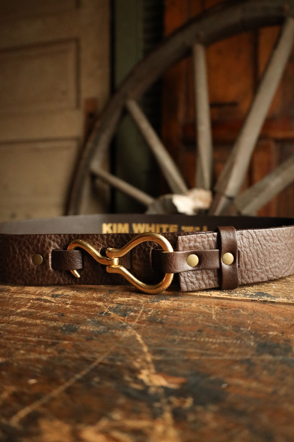 KIM WHITE  HOOK BELT