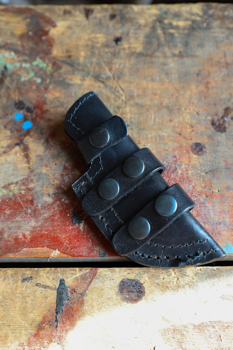 NILES CITY KNIVES BONE HANDLE DROP POINT KNIFE