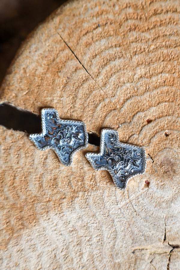Maverick Exclusive Vogt Texas Horse Riders Rope Edge Earring