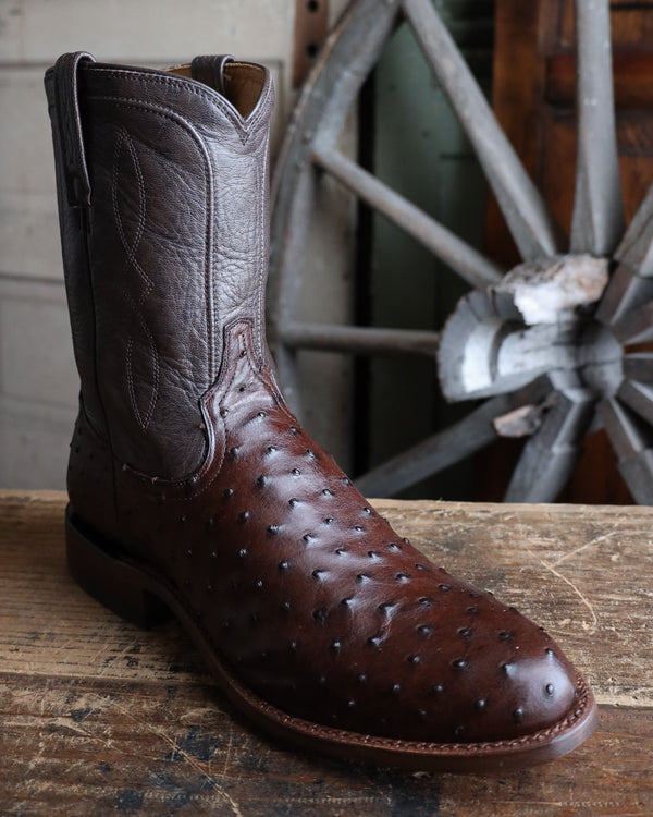 TONY LAMA MONTEREY 10" PULL-ON FULL QUILL WESTERN BOOT