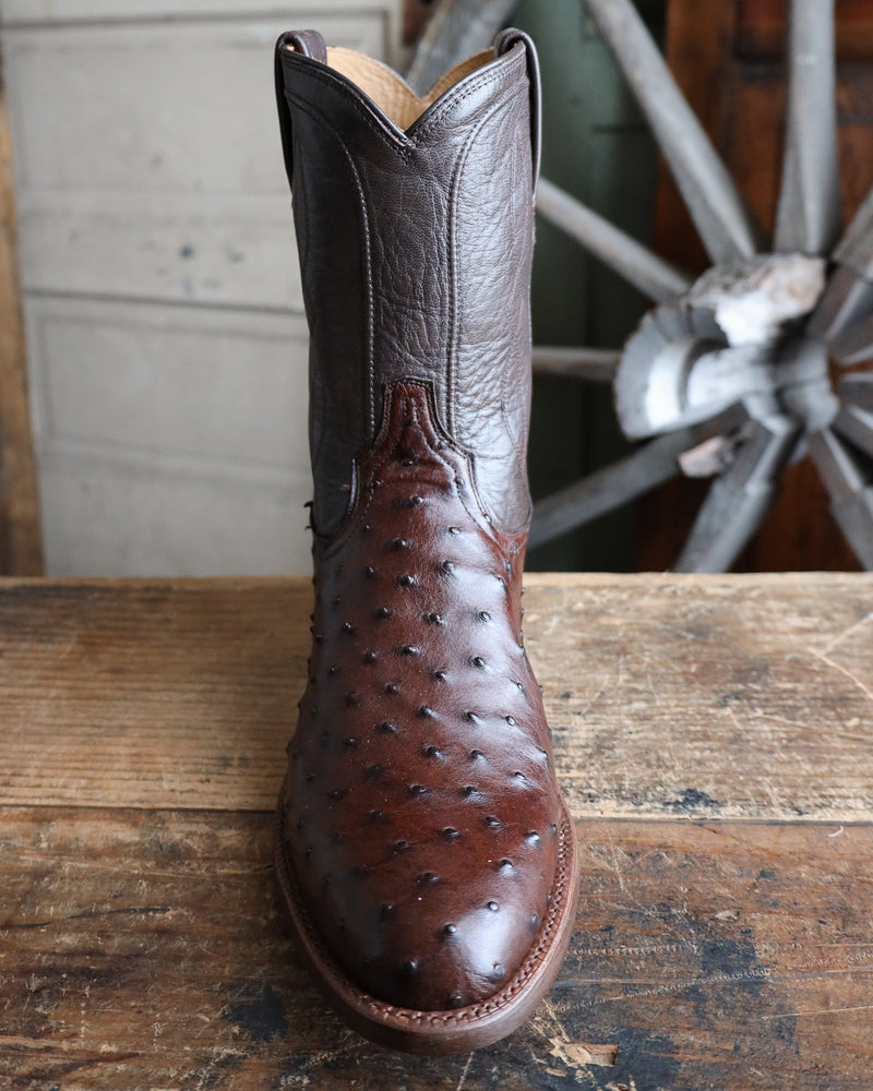 TONY LAMA MONTEREY 10" PULL-ON FULL QUILL WESTERN BOOT