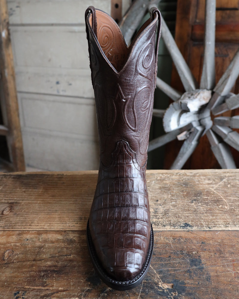 BLACK JACK MEN'S CAIMAN CHOCOLATE BOOT