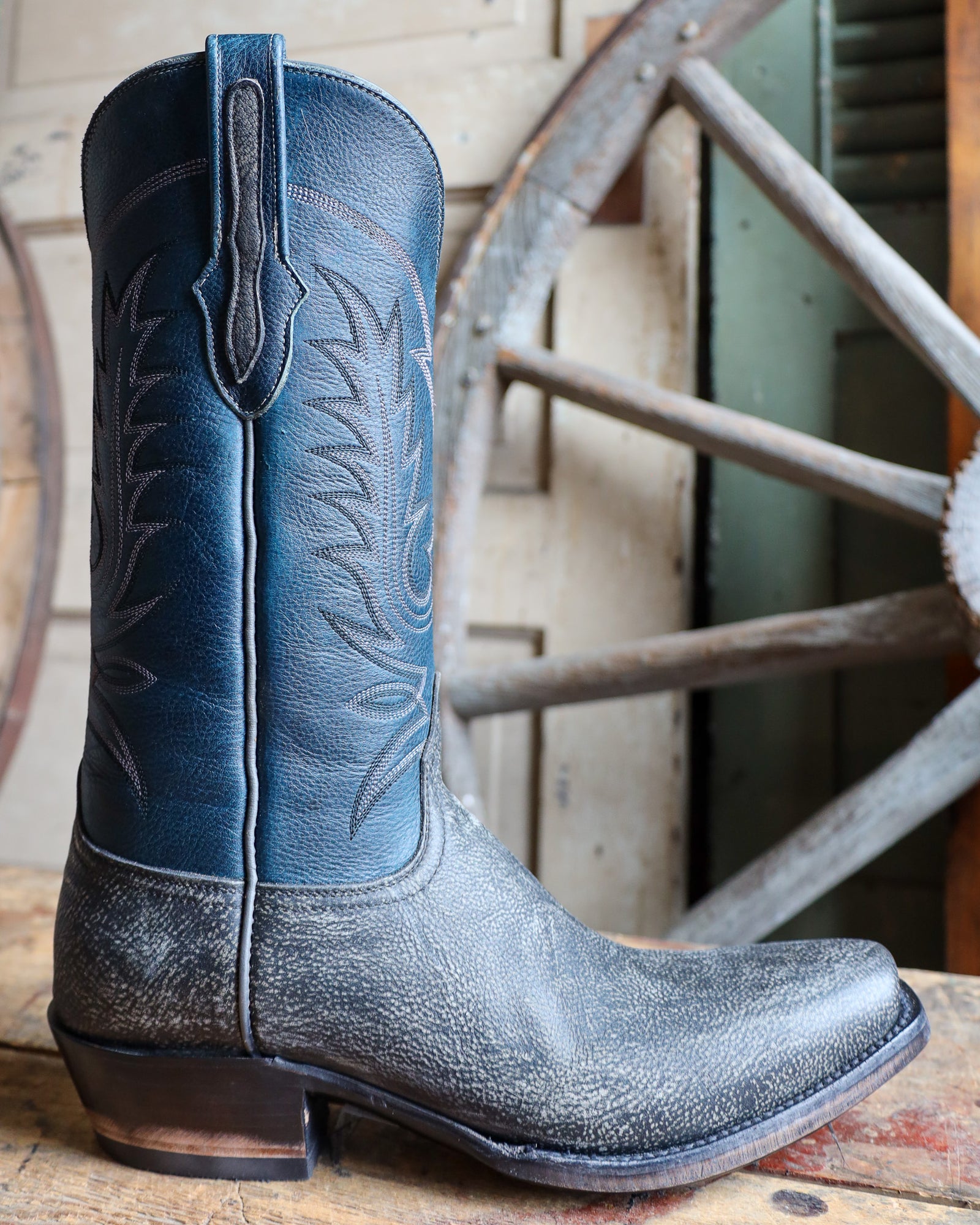 Maverick。専用。　ROCK CREEK スタジャン　USA BLACK JACK MEN'S GIRAFFE SAFARI GREY 13