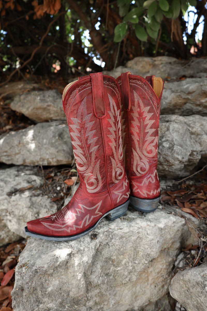 OLD GRINGO WOMEN'S NEVADA RED BOOT