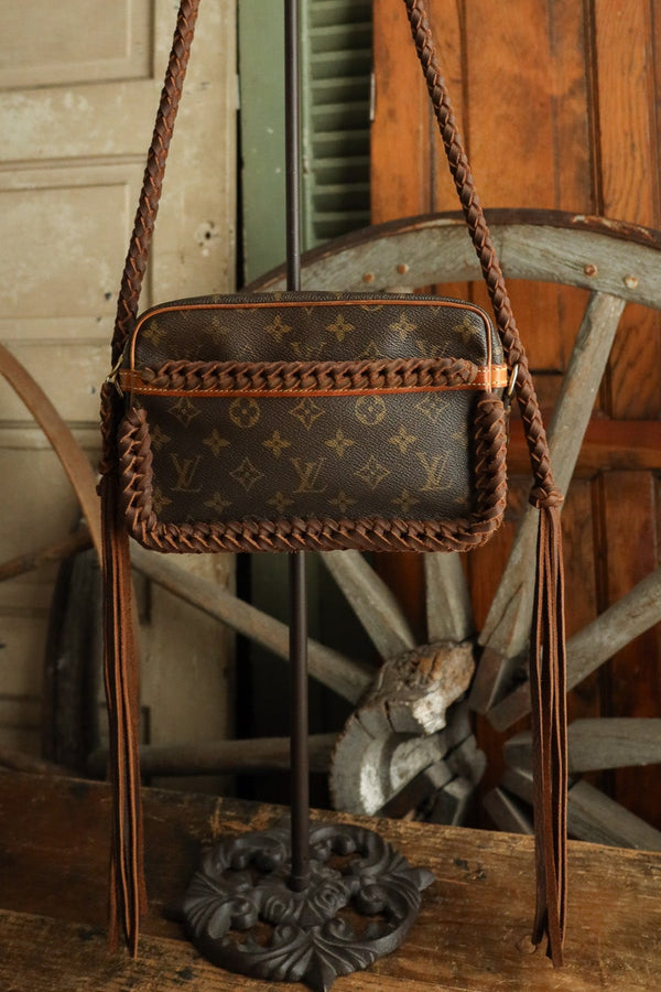 Leather And Vodka Compiegne 23 Chocolate Braided Bag