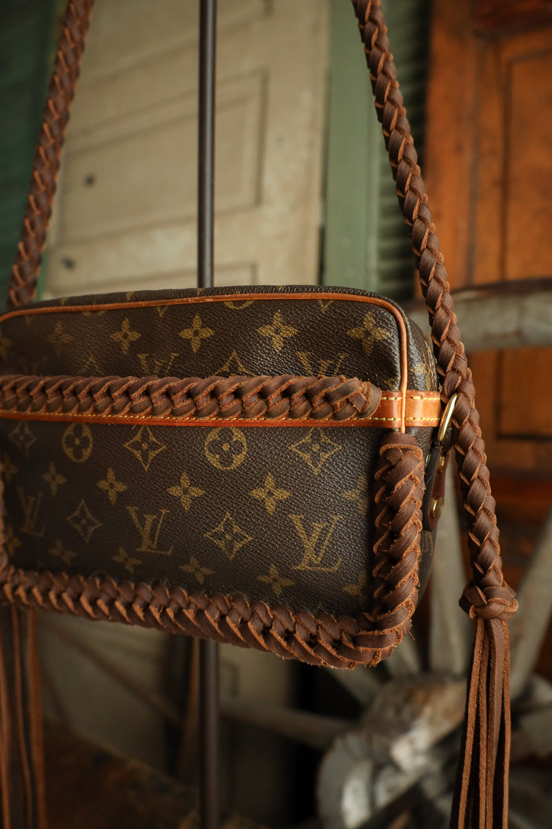 Leather And Vodka Compiegne 23 Chocolate Braided Bag