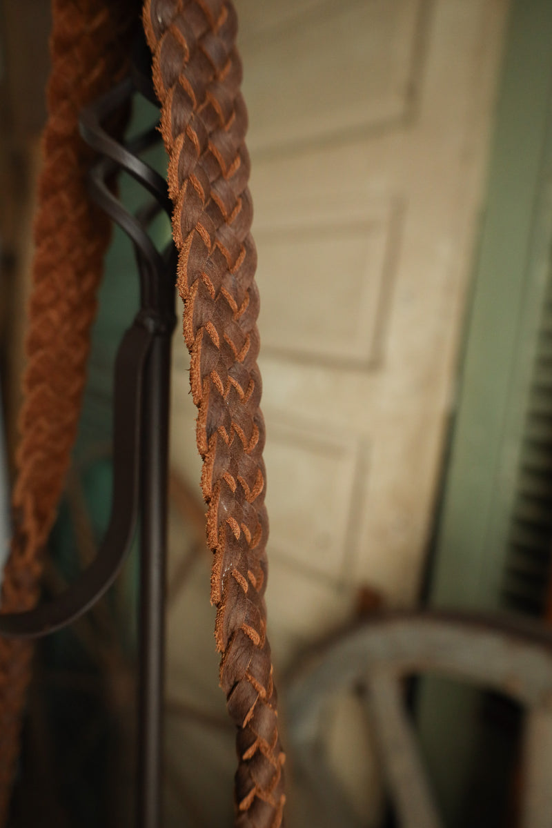 Leather And Vodka Compiegne 23 Chocolate Braided Bag
