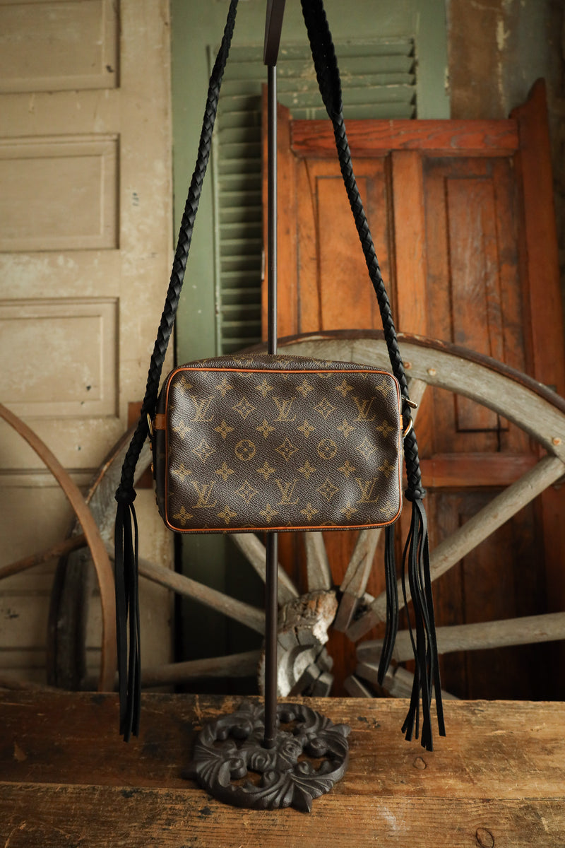 Leather And Vodka Compiegne 23 Noir Braided Bag