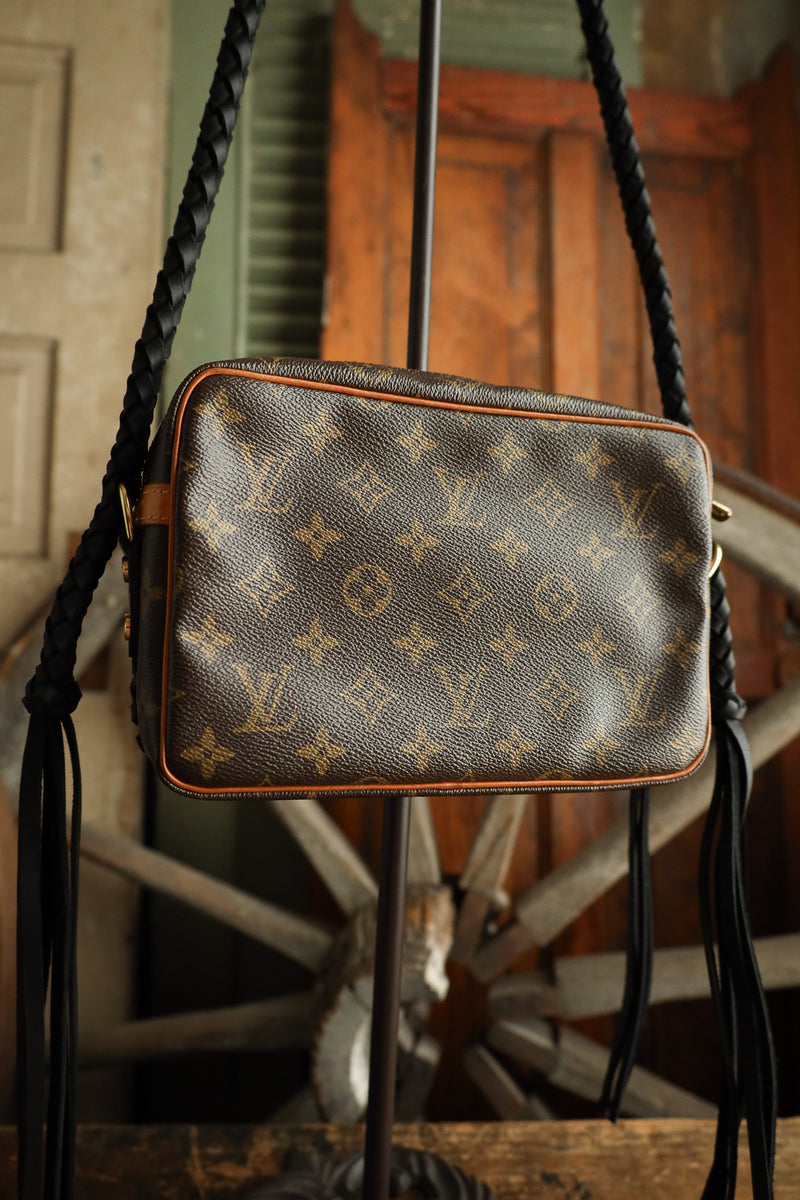 Leather And Vodka Compiegne 23 Noir Braided Bag