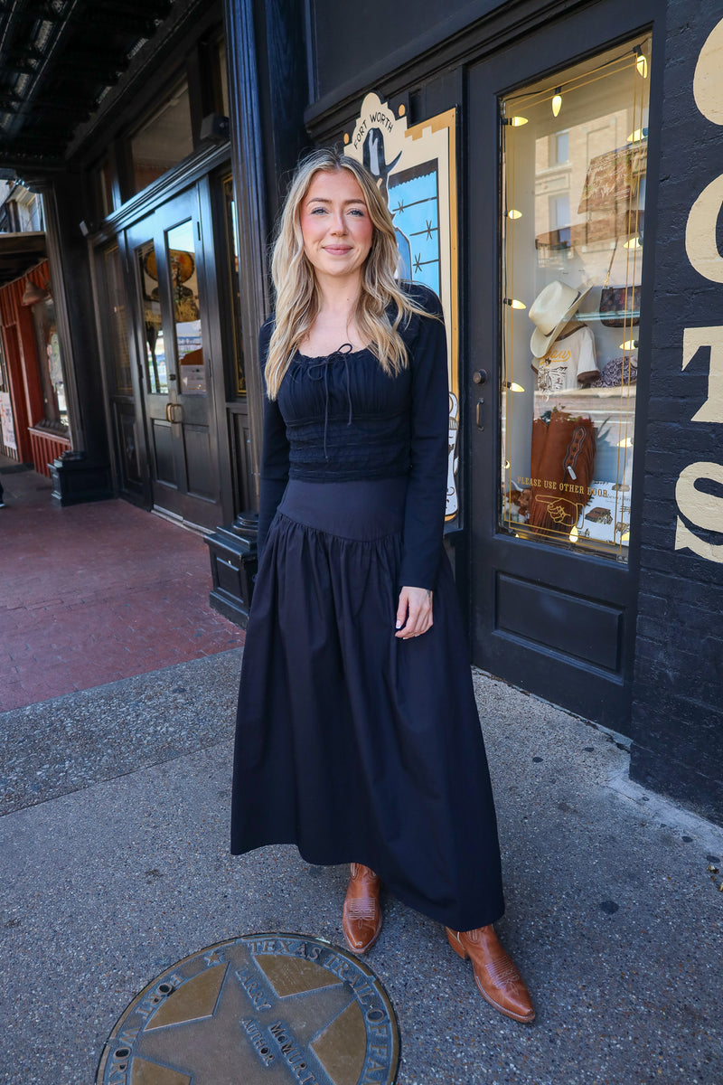 Ciebon Emmeline Maxi With Piping Skirt