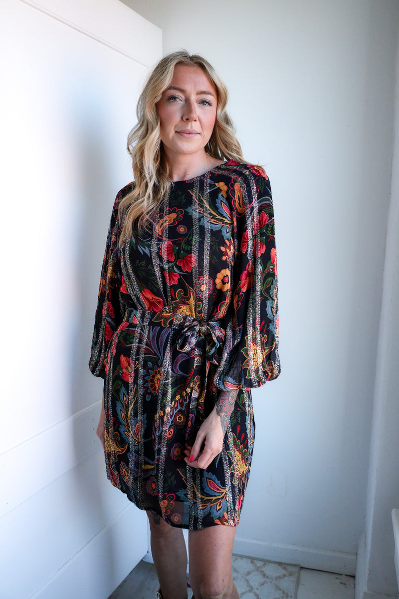 Ciebon Odette Bubble Sleeve Mini Dress