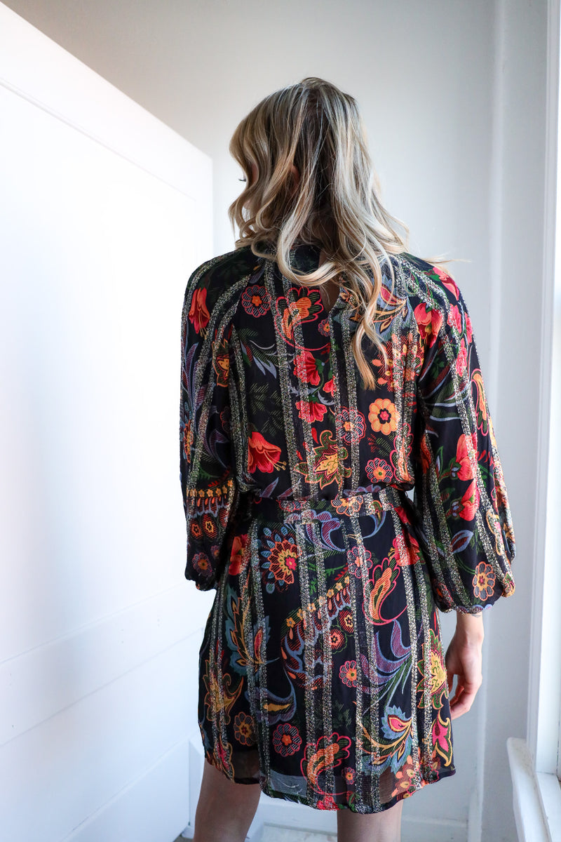 Ciebon Odette Bubble Sleeve Mini Dress