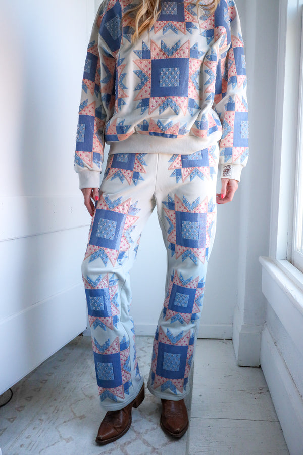 Queen Of Sparkles Patchwork Pant