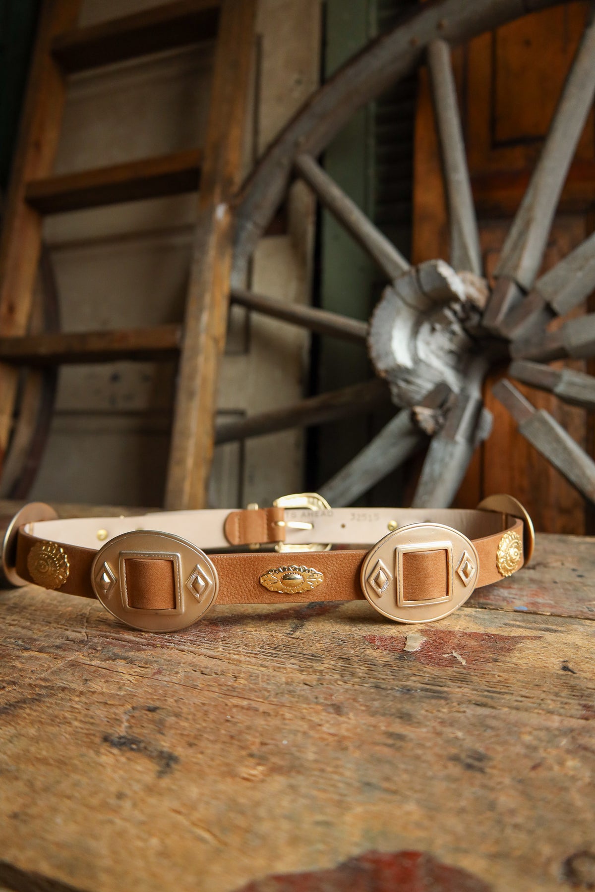 Streets Ahead Gold Concho Belt – Maverick Fine Western Wear
