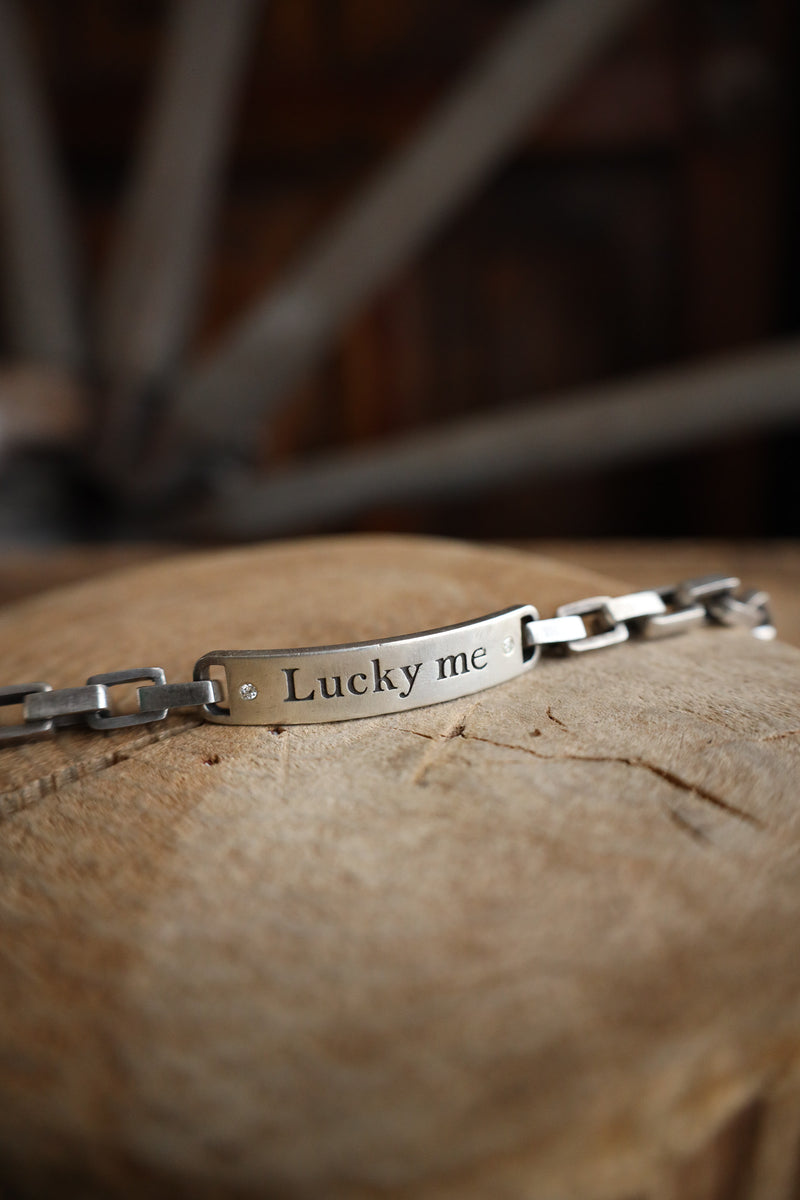 Love Tokens ID Lucky Me Diamond Bracelet