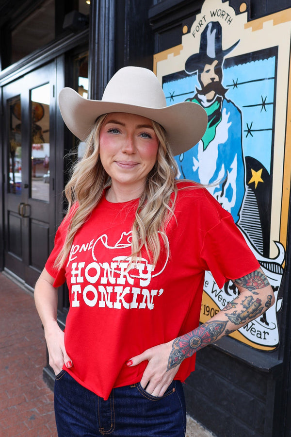 Howdy Hanny Gone Honky Tonkin T-Shirt 