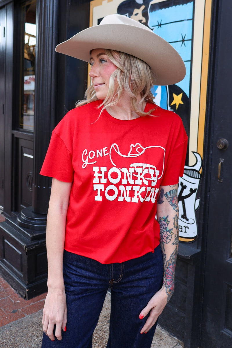 Howdy Hanny Gone Honky Tonkin T-Shirt 