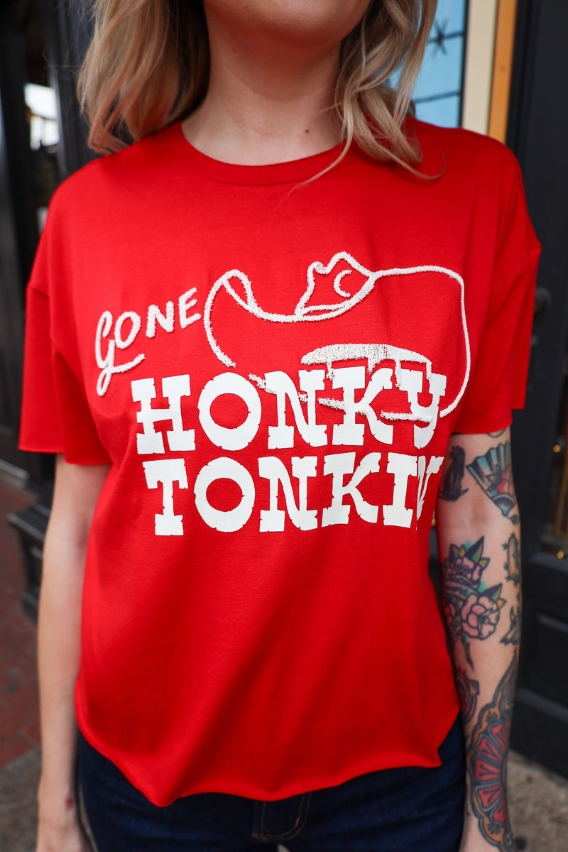 Howdy Hanny Gone Honky Tonkin T-Shirt 