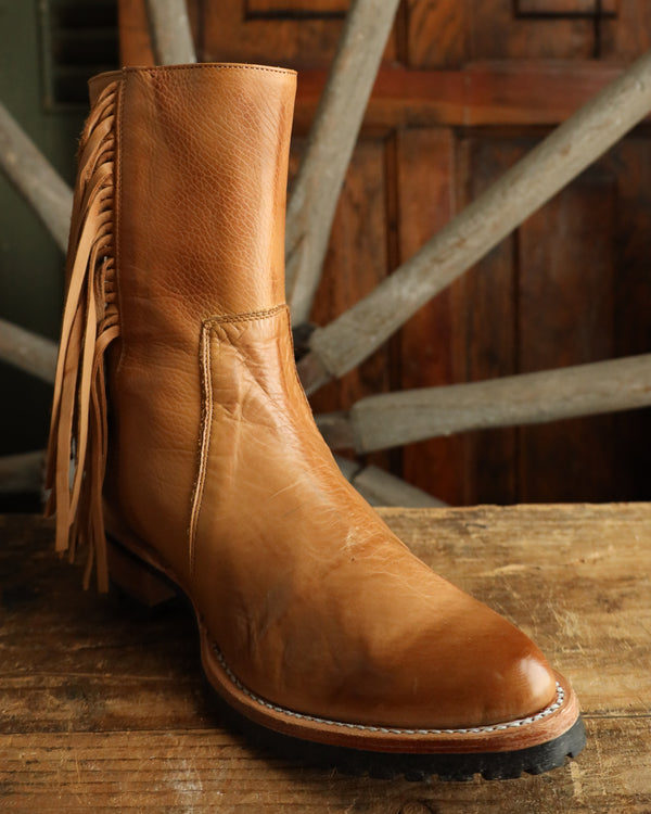 Stetson Women's Jenna Brown Calf Leather Ankle Boots
