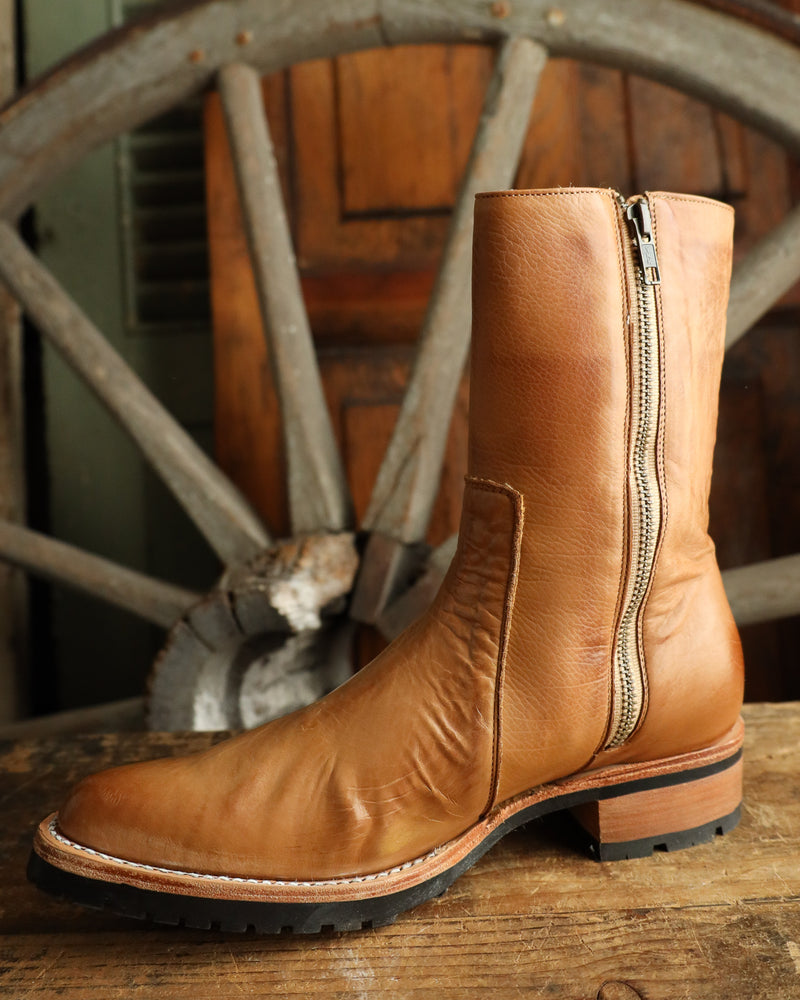 Stetson Women's Jenna Brown Calf Leather Ankle Boots