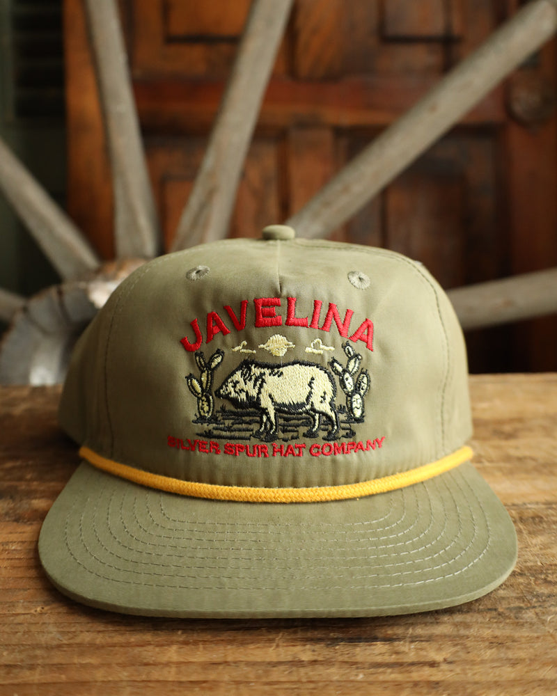 Silver Spur Hat Co. Javelina Cap- Green