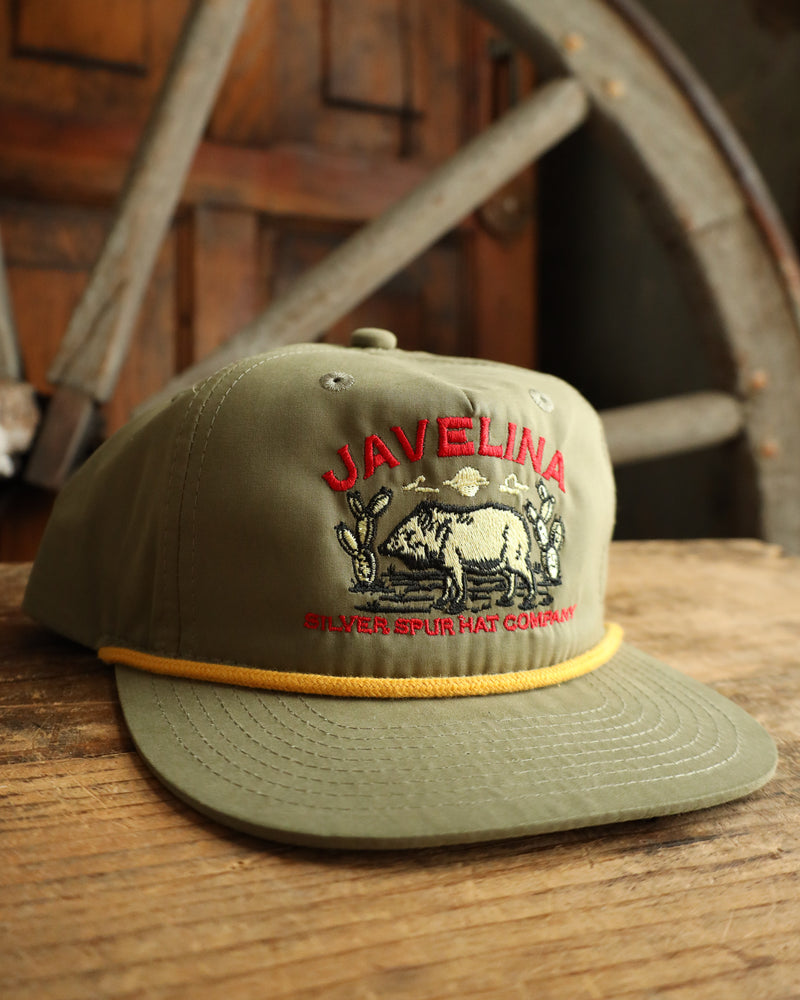 Silver Spur Hat Co. Javelina Cap- Green