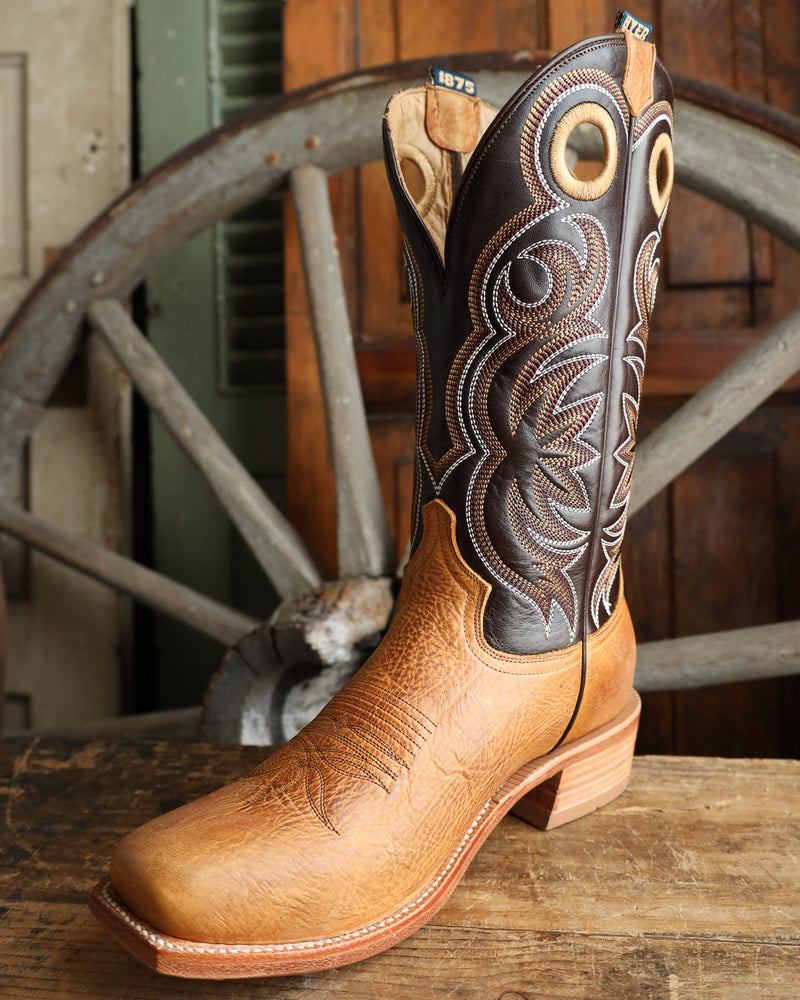Hyer Men's Riley Tan/Chocolate 13" Boot