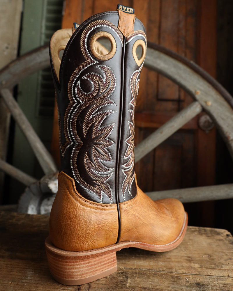 Hyer Men's Riley Tan/Chocolate 13" Boot