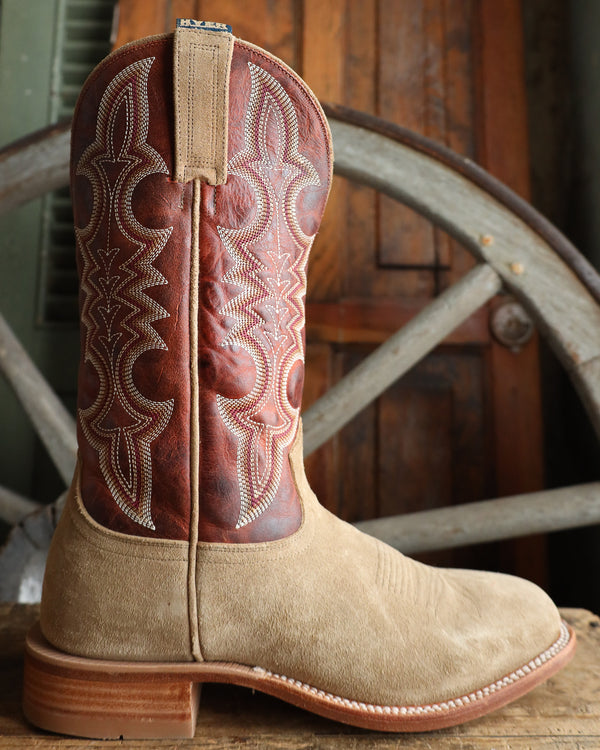 Hyer Men's Holton Sand Roughout Orange 13" Boot