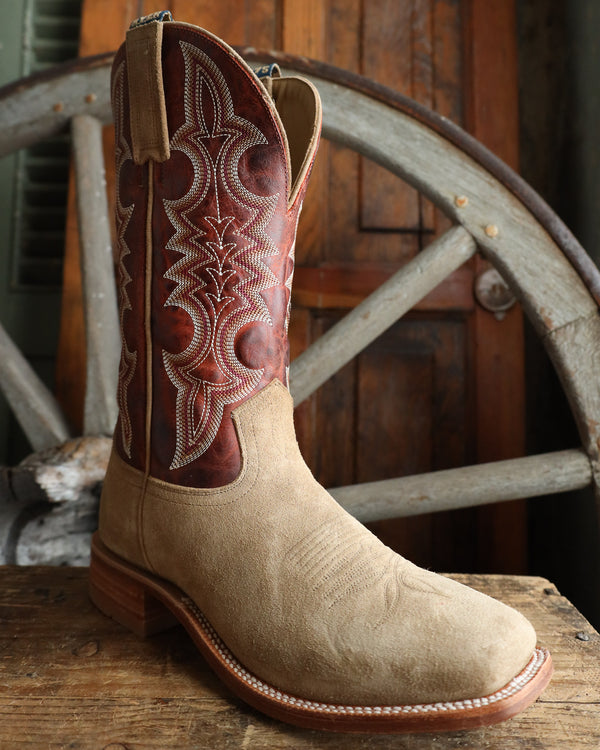 Hyer Men's Holton Sand Roughout Orange 13" Boot