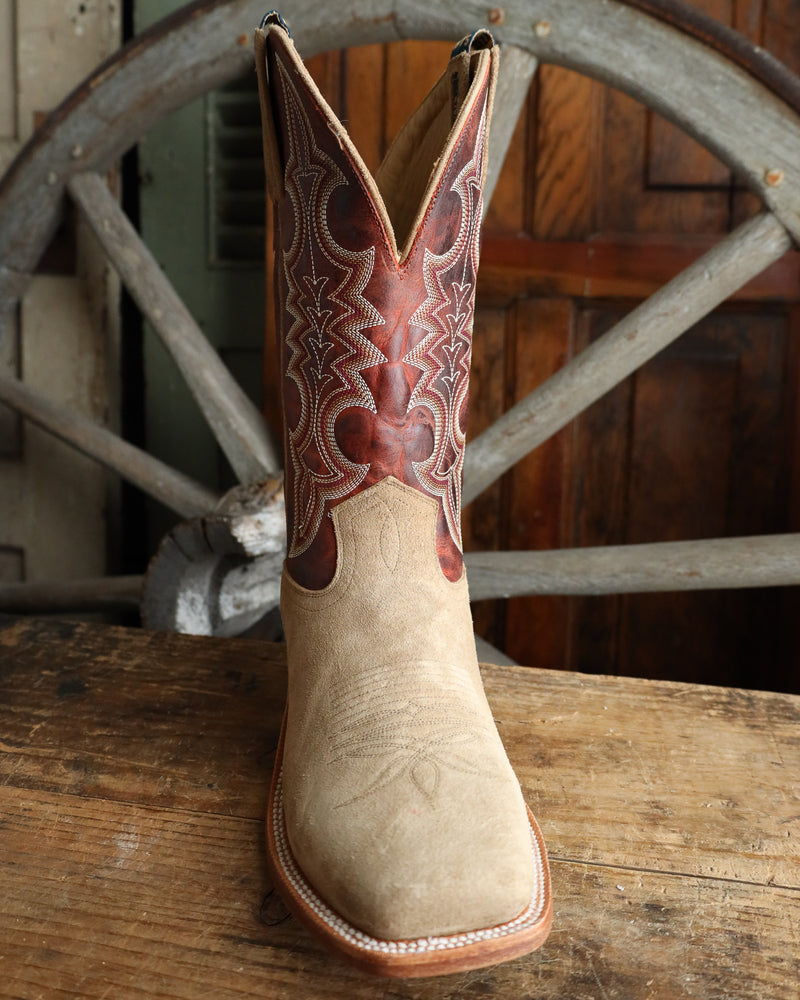 Hyer Men's Holton Sand Roughout Orange 13" Boot