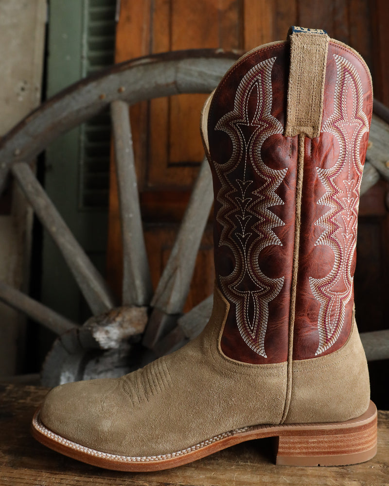 Hyer Men's Holton Sand Roughout Orange 13" Boot