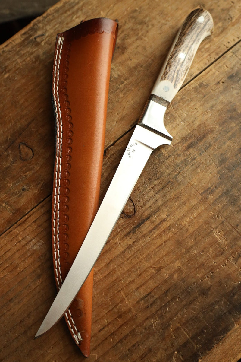 Niles City Knives Deerstag Filet Knife