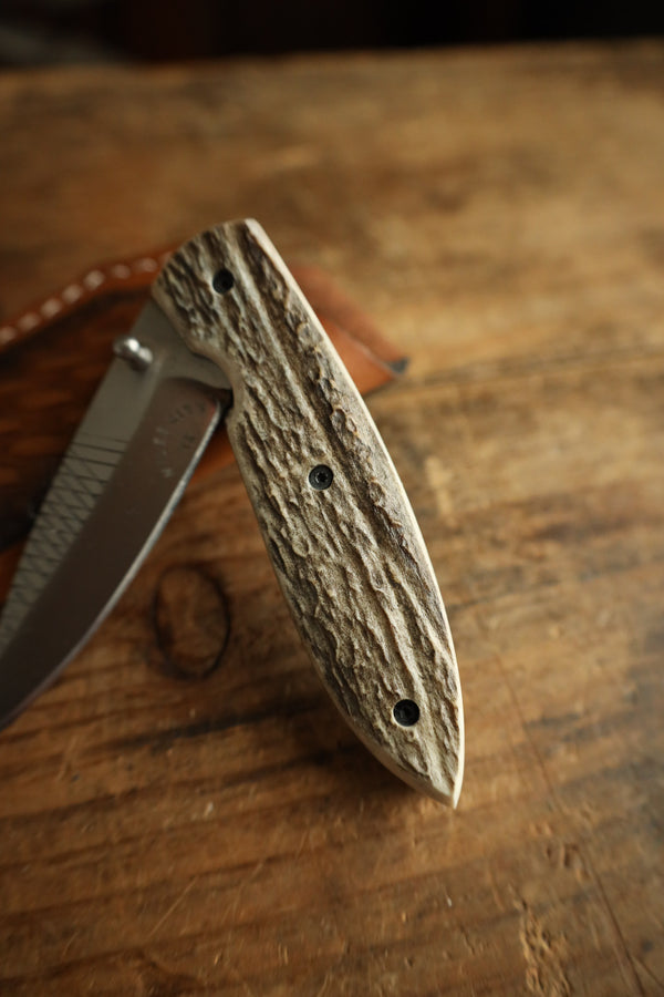Niles City Knives Folding Deerstag Knife