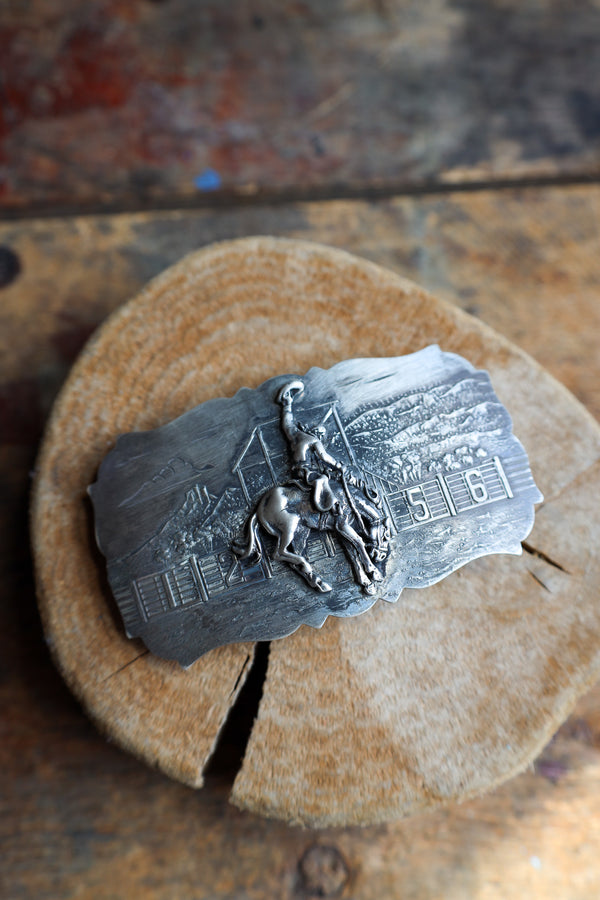 Comstock Heritage Trophy Bronc Rider Buckle 