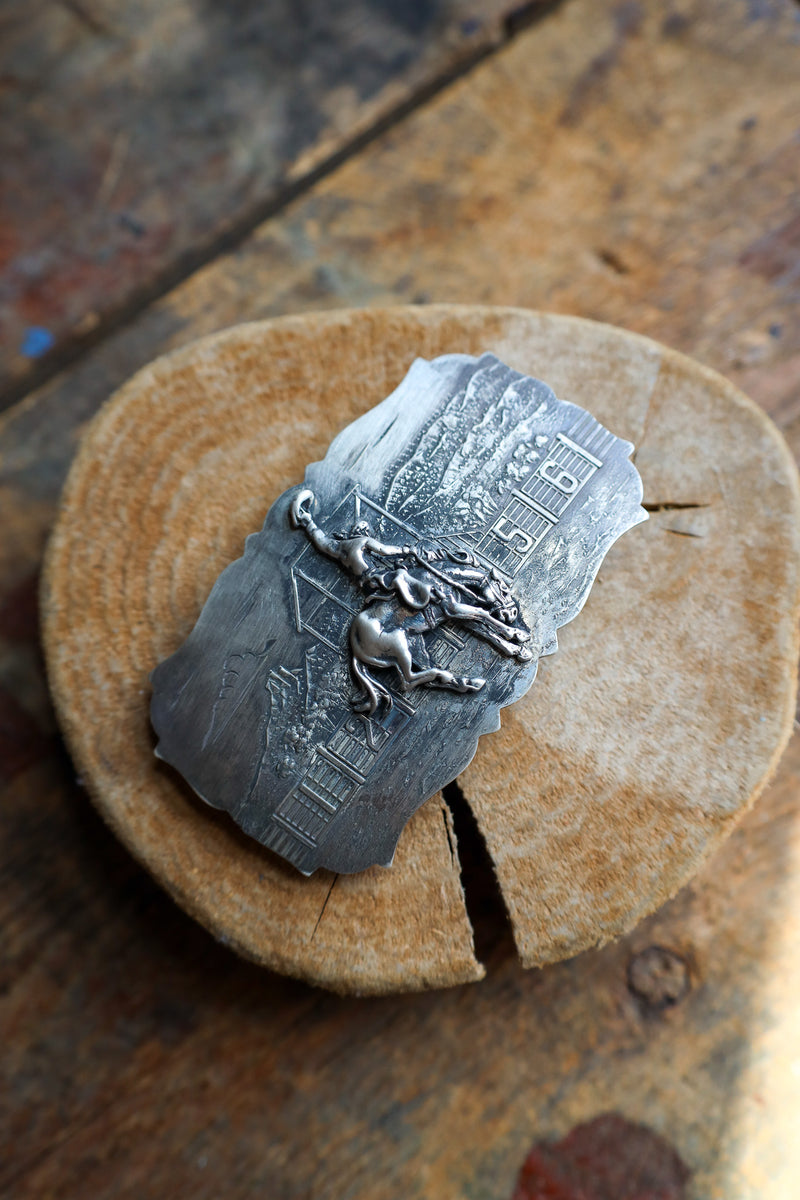 Comstock Heritage Trophy Bronc Rider Buckle 