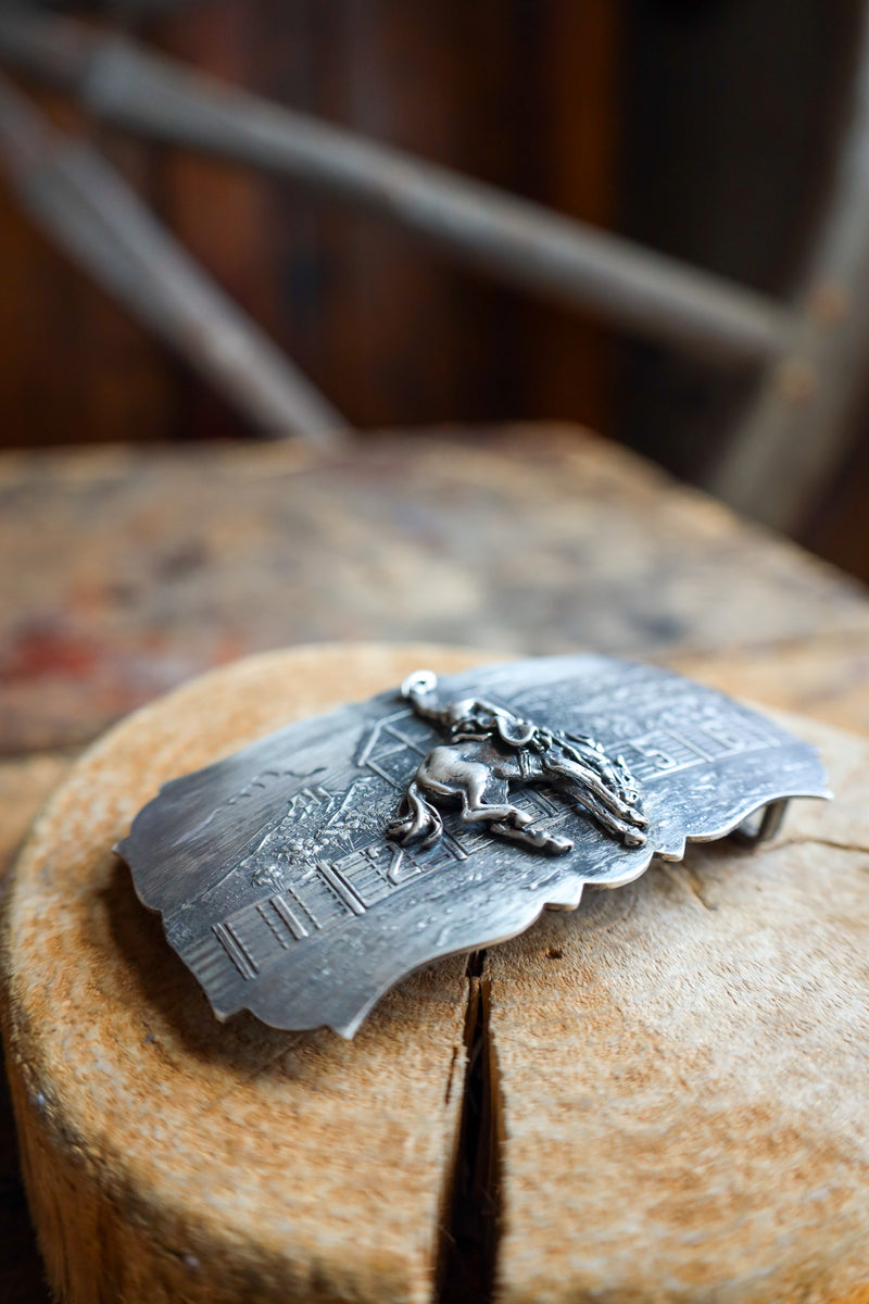 Comstock Heritage Trophy Bronc Rider Buckle 