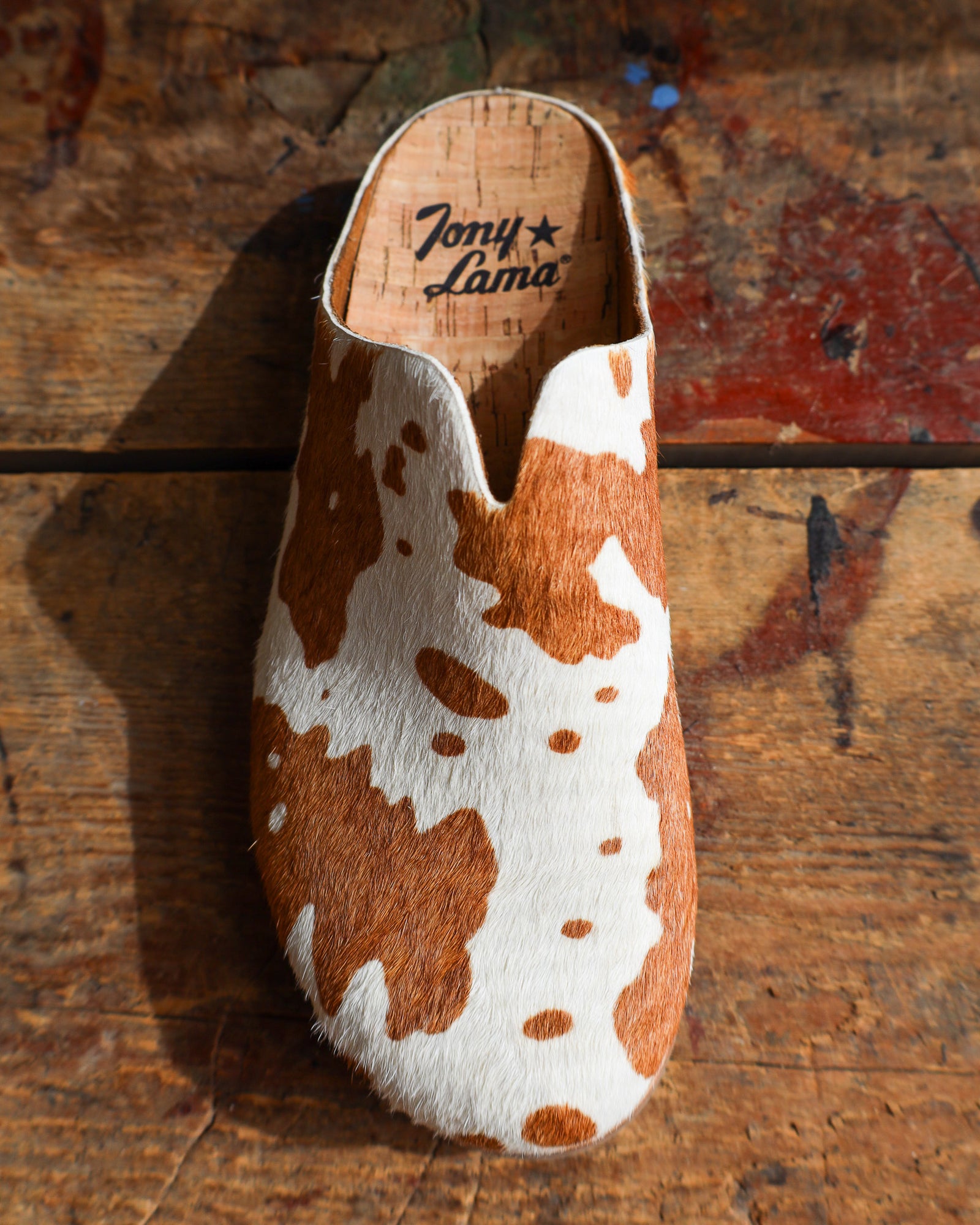 Men\'s Women\'s Cow Print Clogs J P ORIGINAL Cow Print Clogs JPM CHAMPION-80COWFS - Shiekh main image 2
