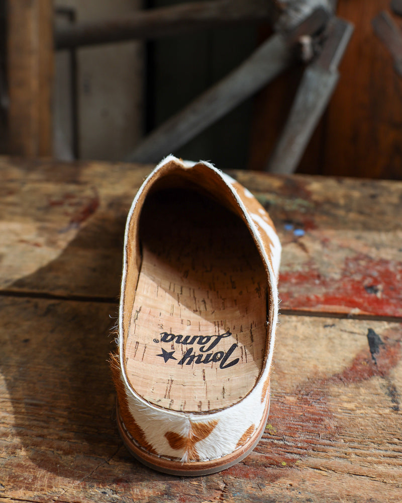 Tony Lama Cowhide Clog