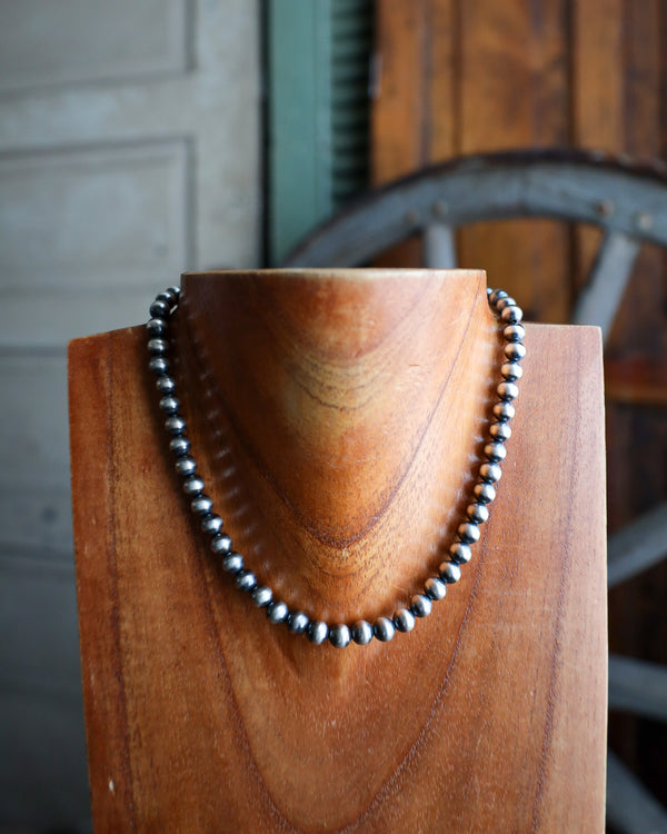 16" Navajo Pearl 7MM Necklace